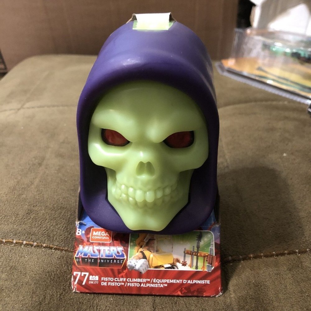 Mega Construx Masters Of The Universe Skeletor Skull Fisto Cliff Climber Set New